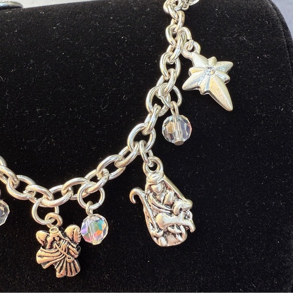 Story of Christmas Christ’s Birth Religious Jesus Nativity Charm Bracelet - Picture 12 of 17